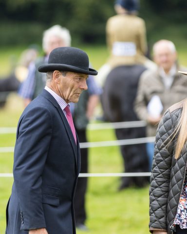 top fell pony judge top judge at a horse show competition in the lake district